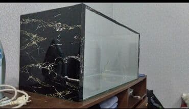аквариум баку: Salam alekum 146 litr akvaryum boş halda satılır çatdırılma var cızıq — 3