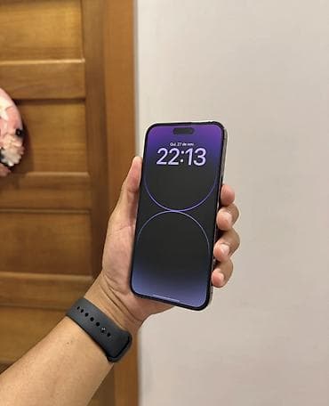14 pro 512: IPhone 14 Pro, 256 GB, Deep Purple, Zəmanət, Simsiz şarj, Face ID — 4