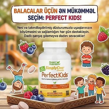 allvit tablet haqqinda: Super Nutrition SimplyOne Chewable – Perfect Kids multivitamin - — 1