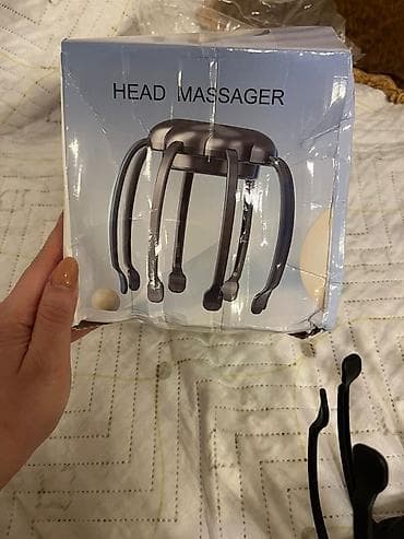 ayaq masajoru: Baş Massajı Aparatı – USB-ladjalı, avtomatik titrəmə .yenidir istifade — 4