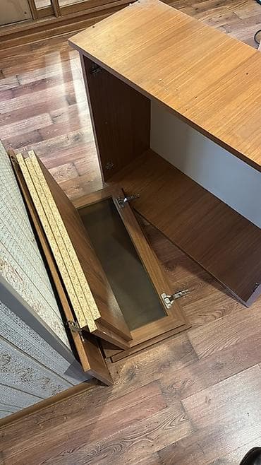 qapi ustu: Mətbəx mebeli(sökülü vəziyyətdə): - Material: ağac teksturalı — 3