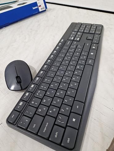 Logitech simsiz klaviatura və siçan dəsti və redmi siçanlar ayrıda