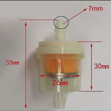 Salonun hava filterləri: Salam.Kiçik kub motosikletlər üçün uyğundur — 6