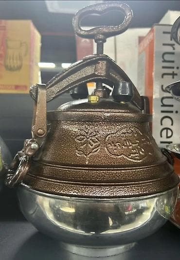 iran sobasi kreditle: Dəmir təzyiqli qazanda/saç qazanı - Material: qalın tökmə dəmir — 2