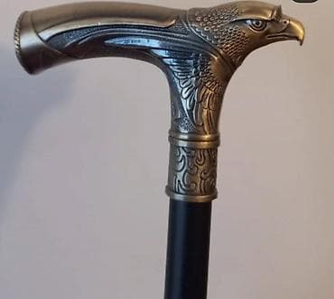 Yerimək üçün arabalar, çəliklər, əsalar, rollatorlar: Dekorativ Ģəzəyli Əsa/Qoltuq Dəstəyi - Model: müxtəlif fiqurlu — 7