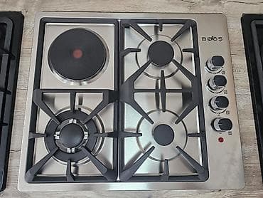 Qaz plitəsi Quraşdırılan, 4 gözlü, Yeni