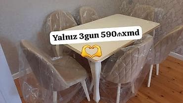 stul destleri: Masa ve oturacaq rəng seçimi var — 1