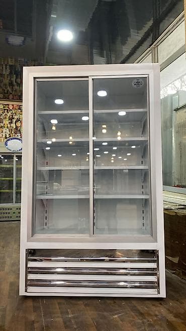 2 qapili soyuducu: İki qapılı şüşə vitrin soyuducu - Tətbiq sahəsi: market, kafe — 1