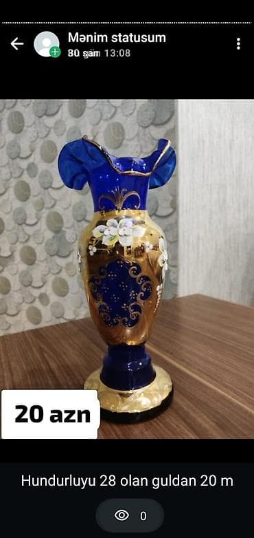 Bir vaza, Bogem şüşəsi — 4