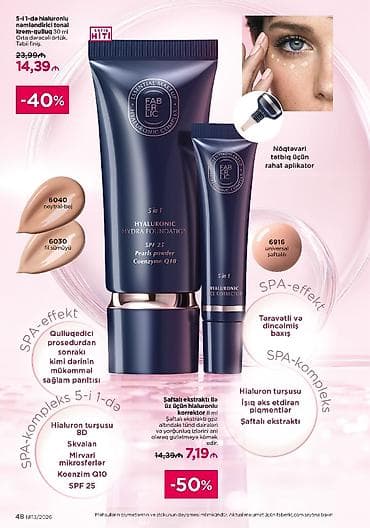Красота и здоровье: Faberlic makiyaj koleksiyası – SPA-effektli formullar və gündəlik — 5