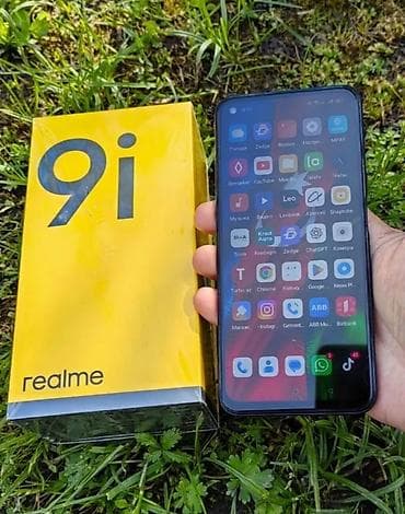 notebook ehtiyat hisseleri: Realme 9i, rəng - Mavi, Sensor — 9