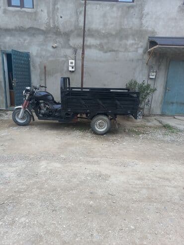 turbo az vuruq masinlar: Yükdaşıma üçün üçtəkərli motosiklet (trisikl) - Güclü benzin — 2