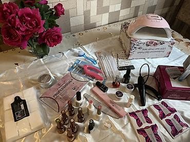 гель лаки: Manikür və gel lak üçün tam professional set Şəxsi istifadəm üçün — 6