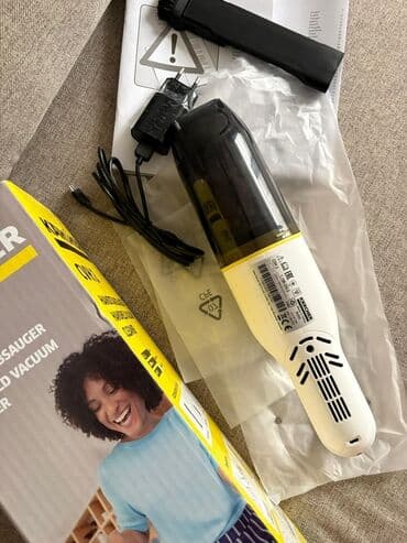 Zərərvericilərə qarşı mübarizə aparatları: Kärcher CVH 2 əl tipli tozsoran Hediye verilib Bir defe yoxlamaq üçün — 2