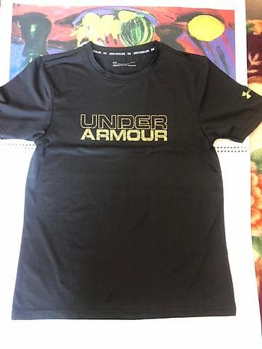 kişi geyim: Futbolka, Under Armour, M, rəng - Qara — 3