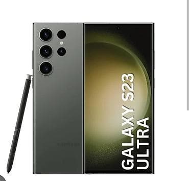 Samsung Galaxy S23 Ultra, 256 GB, rəng - Yaşıl, Simsiz şarj