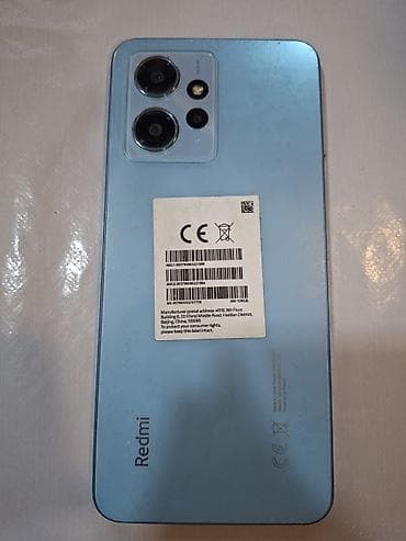 telfon satşı: Redmi Note 12, 128 GB, rəng - Mavi, Barmaq izi, İki sim kartlı — 2
