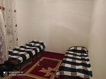 Kirayə: 2 otaqlı həyət evi (tam mebellə) - Plan: qonaq otağı, 2 yataq