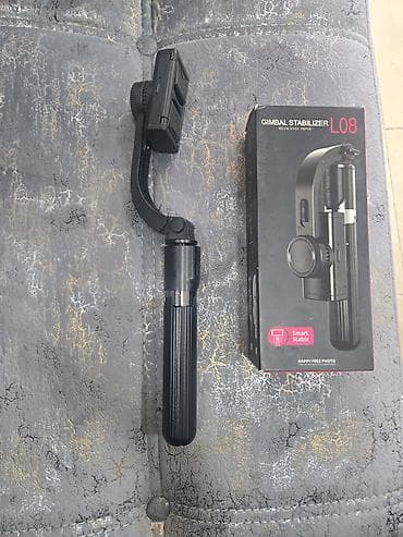 Gimbal Stabilizer L08 – smart stabilizasiya ilə selfi çubuğu və mini