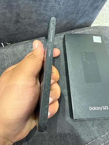 s21 plus ekran: Samsung Galaxy S23, rəng - Qara, Barmaq izi — 2