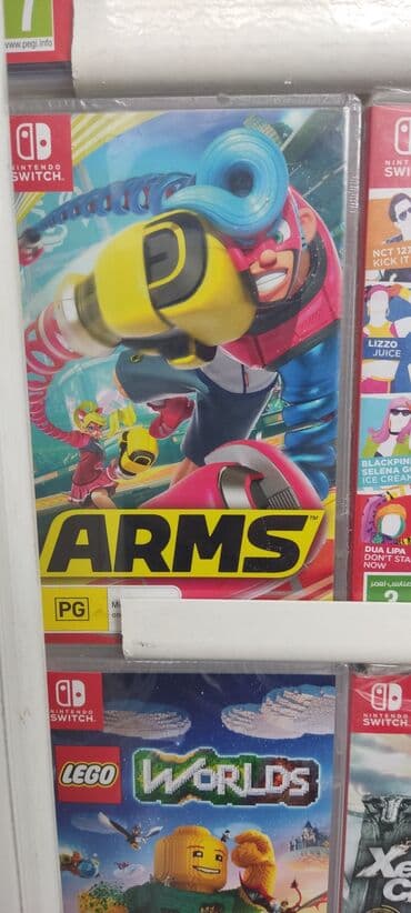 диск: Nintendo switch üçün arms oyun diski. Tam original, bağlamadadır. - — 1