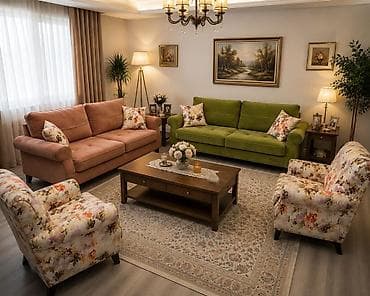 perla mebel kataloq: Qonaq otağı üçün tam dəst yumşaq mebel Tərkibi: - 1 ədəd bej rəngli 3 — 8
