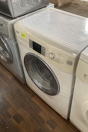 Краны водонагреватели: Beko ön yükləməli paltaryuyan maşın - Rəng: ağ, xrom ön panel və iri — 1