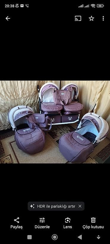 Oyuncaqlar: Əkizlər üçün araba, İşlənmiş, Yaş: 18-24 ay, Ünvandan götürmə — 2