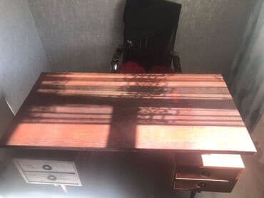 стеклянный стол: Kompüter masası, İşlənmiş — 3