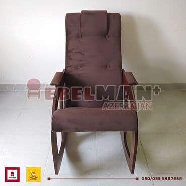 массажные кресло: Новый, Кресло-качалка, Ткань, Доставка в районы — 5