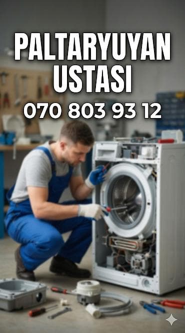 Мебельные услуги: Xidmət: Paltaryuyan ustası Təsvir: - Müxtəlif markalı paltaryuyan — 2