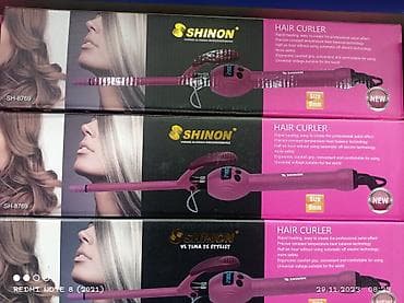 usilitel satilir: Saç buran maşa 130 - 230 °C, Yeni, Pulsuz çatdırılma — 5