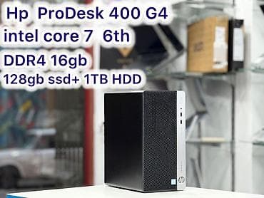 Masaüstü kompüterlər və iş stansiyaları: HP ProDesk 400 G4 MT BUSINESS Masaüstü Keys Şəhər: Bakı Çatdırılma? — 2
