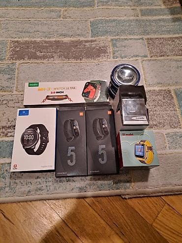es 25: Ağıllı saat və fitnes qolbaqları dəsti Məhsullar: - Xiaomi Mi Smart — 1