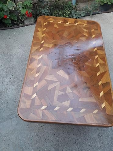 bar masasi: Dördbucaq masa, Açılmayan, Təkərsiz, Taxta, Zəmanətsiz — 2