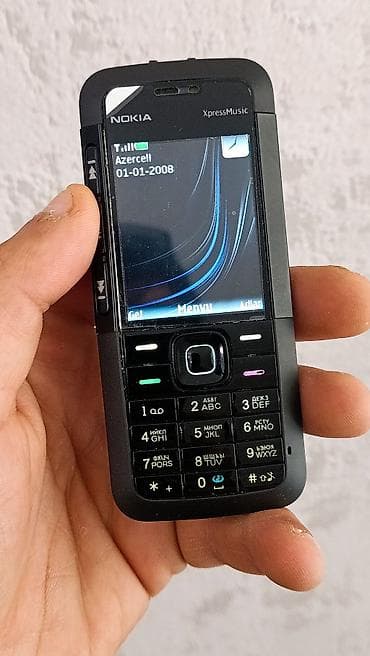 Nokia 5310, < 2 GB Memory Capacity, rəng - Qara, Düyməli, Zəmanət — 1