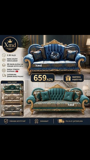 мох: XMD Furniture – mebel seçimi 1) Tək nəfərlik çarpayı – 149 ₼ - Ölçü — 2