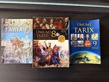 Ümumi tarix 6,8,9 cu sinif dərslikləri.Çox alana endirim var — 1