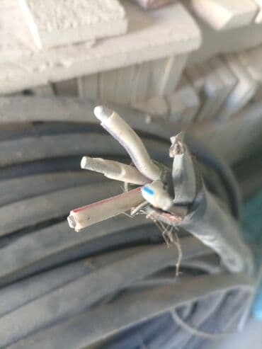 электрический кабель: Güclü elektrik kabeli – çoxdamarlı - Xarici qalın rezin izolyasiyalı — 1