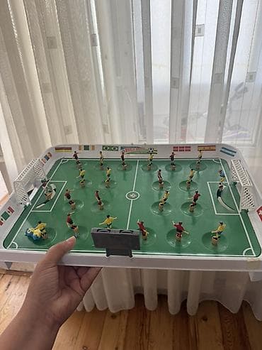 Masaüstü mini futbol oyunu - Kompakt stolüstü futbol meydançası — 3
