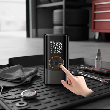 автомобильные газонаполнительные компрессорные станции: Daim yanınızda daşıya biləcəyiniz simsiz hava kompressoru – avtomobil — 1