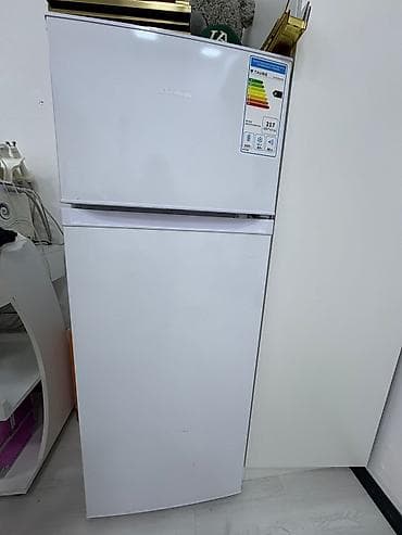 xaladelnik rezini: 2 qapılı Taube Soyuducu Satılır, rəng - Ağ — 2