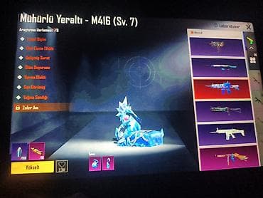 qubada velosiped satisi: PUBG Mobile hesabı – zəngin kolleksiya və nadir yüksəldilən silahlarla — 2