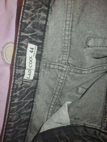 cins şalvar modelleri 2023: Cinslər, rəng - Boz — 1