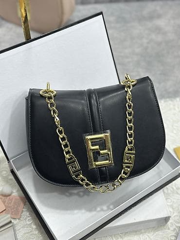 fendi canta: Qadın çantaları – zəncirli və klassik modellər - Model 1: Aypara — 2