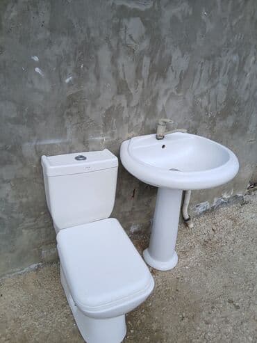 İşlənmiş, Unitaz, Monoblok, Kredit yoxdur, Zəmanətsiz, Rayonlara çatdırılma, Ünvandan götürmə, Ödənişli çatdırılma