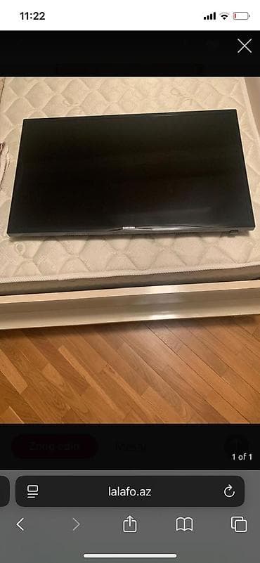 Смарт ТВ приставки: Samsung LED televizor - Ekran ölçüsü: təxminən 32–40 düym (şəkilə — 1