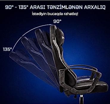 mebel sederek: Yeni, Təkərli, Qolları tənzimlənir, Parça — 2