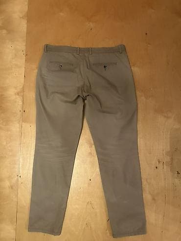 şalvarlar instagram: Kişi şalvarı – klassik çino üslubu - Rəng: boz‑bej (taupe tonu) - — 2