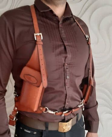 детская кобура на пояс: Əl işi Dəri çiyin telefon kaburası, Qobur çantası, Kommunal jilet — 15